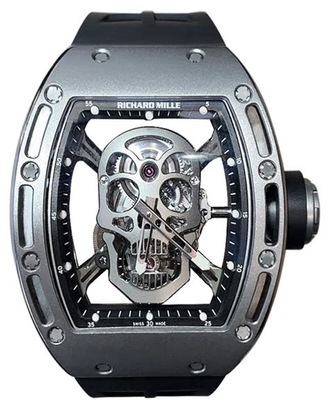 richard mille rm 52 01 skull watch replica